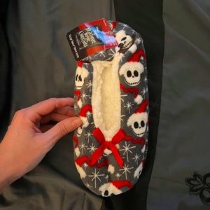 NWT Nightmare Before Christmas Slipper Socks S/M